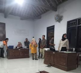 Gladibersih Pelantikan Petugas Pemutakhiran Data Pemilih Kalurahan Dadapayu Kapanewon Semanu
